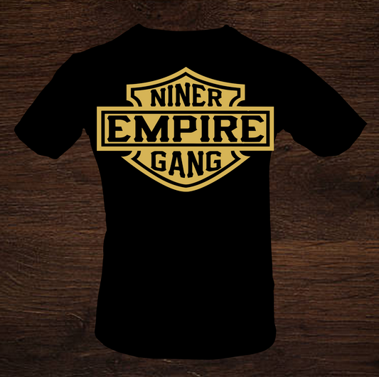 Niner Empire Gang Black Shirt