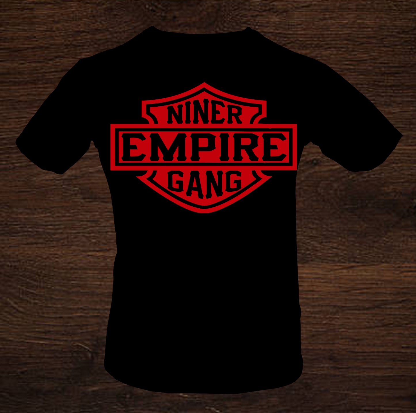 Niner Empire Gang Black Shirt