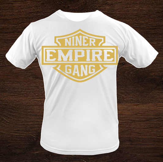 Niner Empire Gang White Shirt