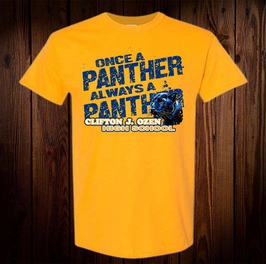 Once A Panther Always A Panther Shirt