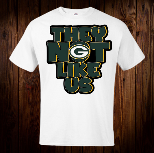 Packers They Not Like Us Spirit Shirt