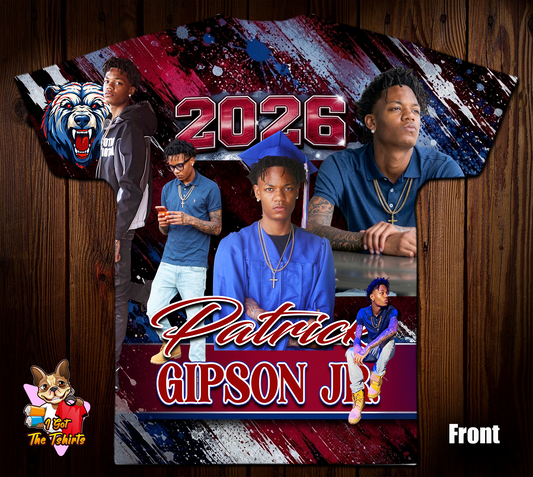 Patrick Gipson Jr. Grad Shirt