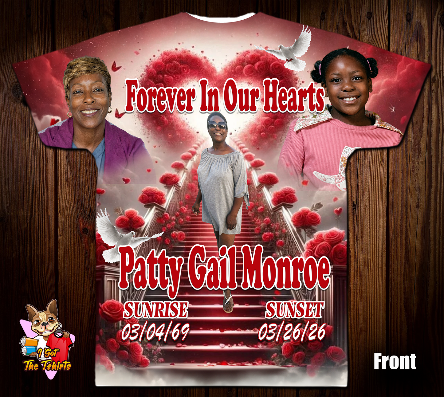 Patty Gail Monroe Memorial Shirt