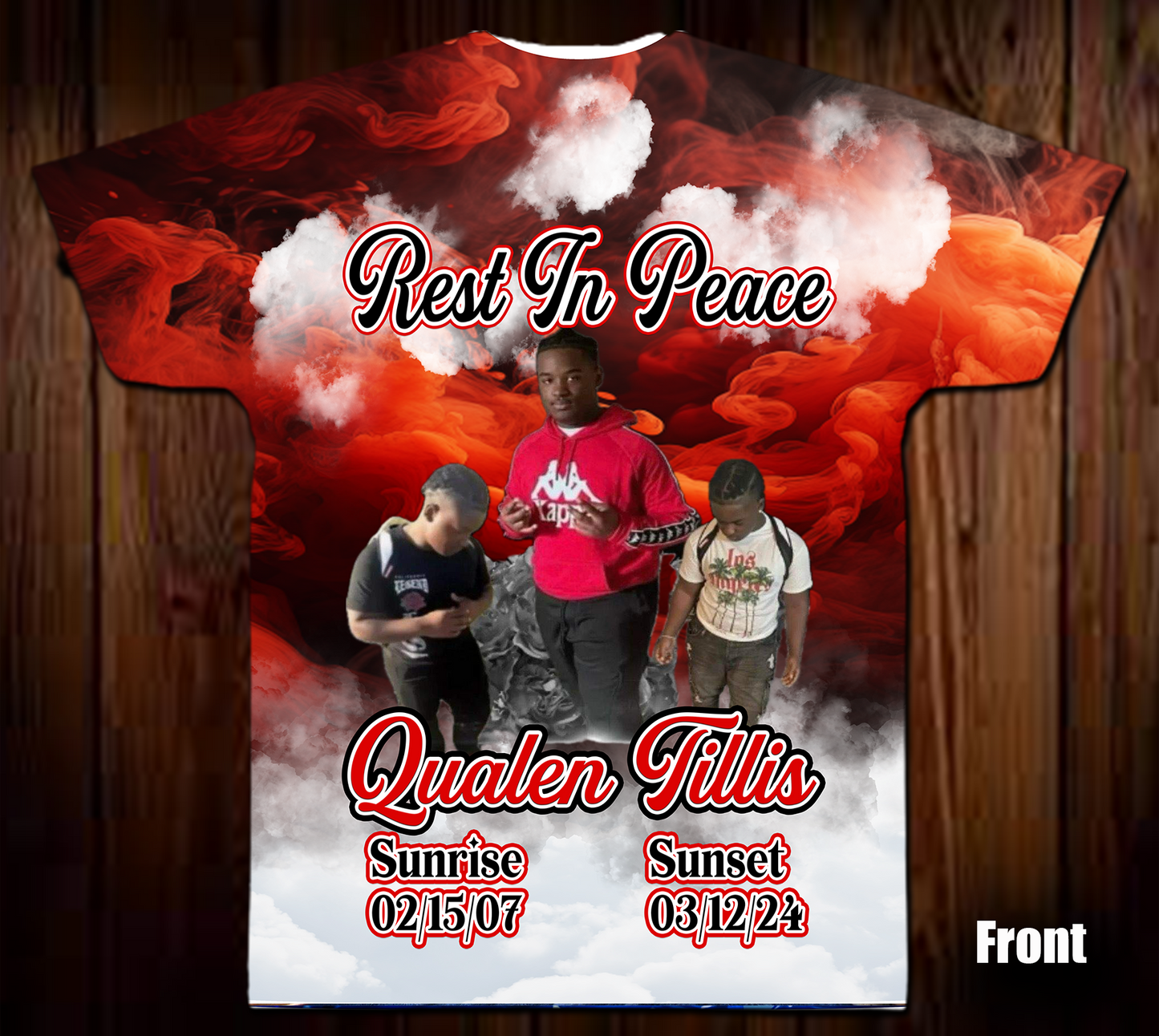 Qualen Tillis Memorial Shirt