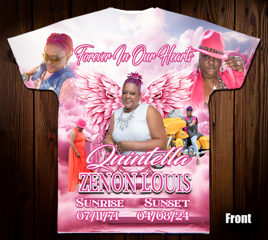 Quintella Louis Memorial Shirt