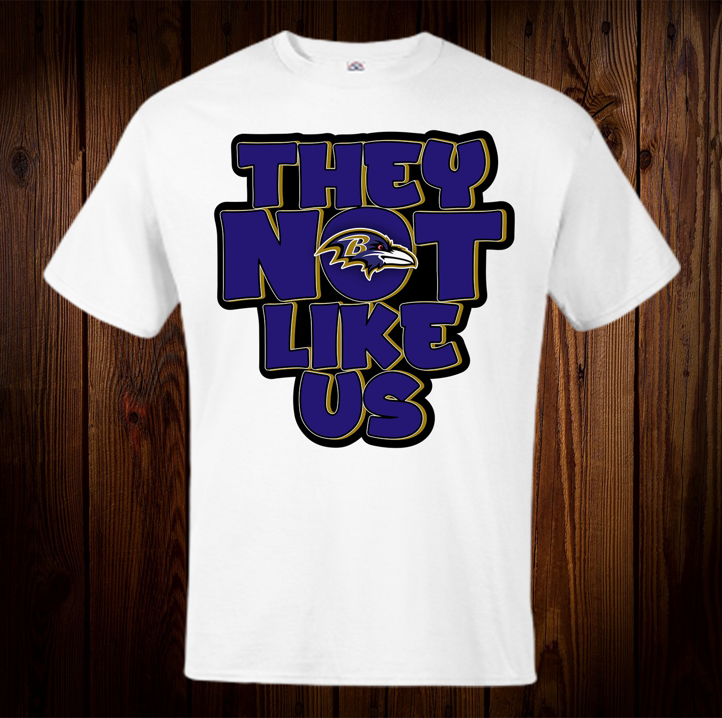 Ravens They Not Like Us Spirit Shirt