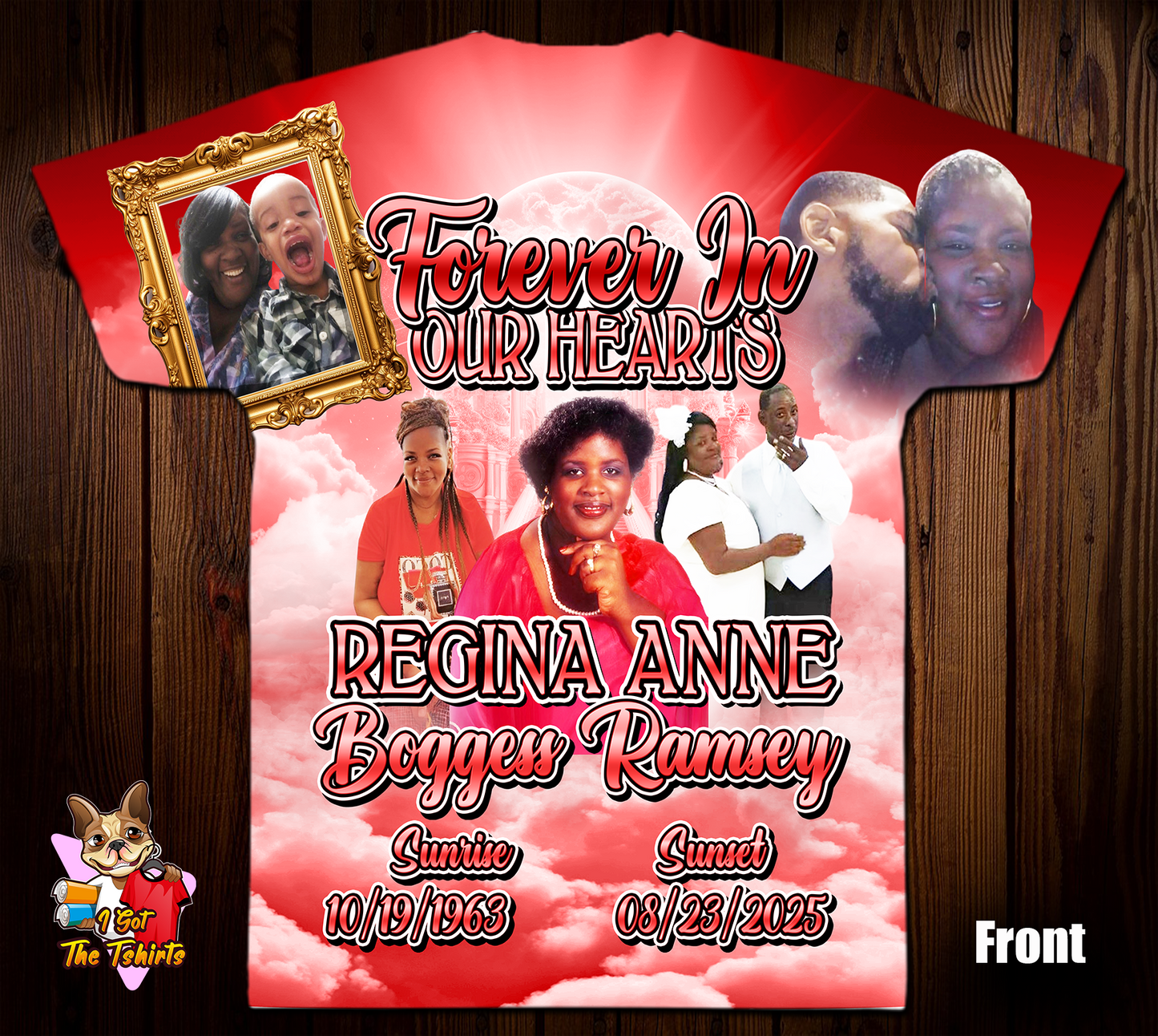 Regina Anne Boggess Ramsey Memorial 3D/Allover Shirt