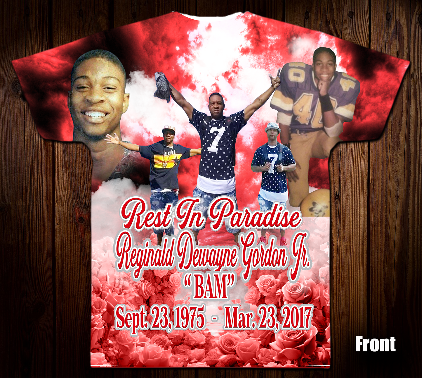 Reginal Dewayne Gordon Jr. Memorial Shirt