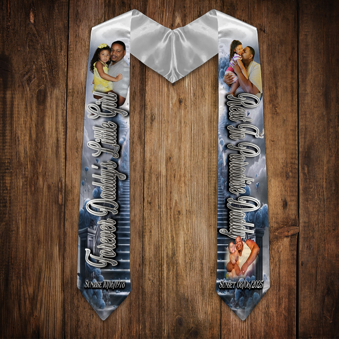 Rest In Paradise Daddy  Memorial Stole