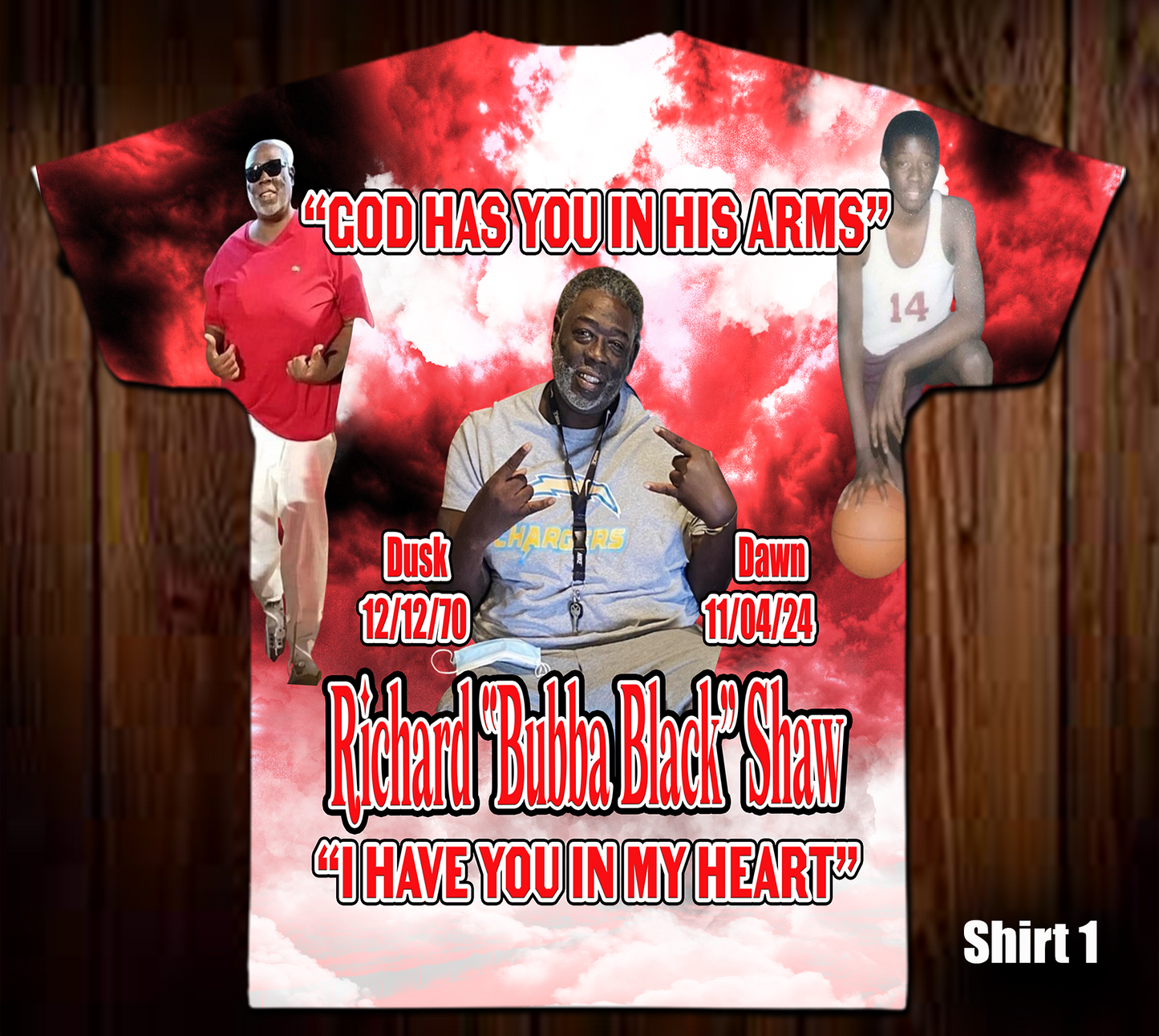 Richard “Bubba Black” Shaw Memorial Shirt