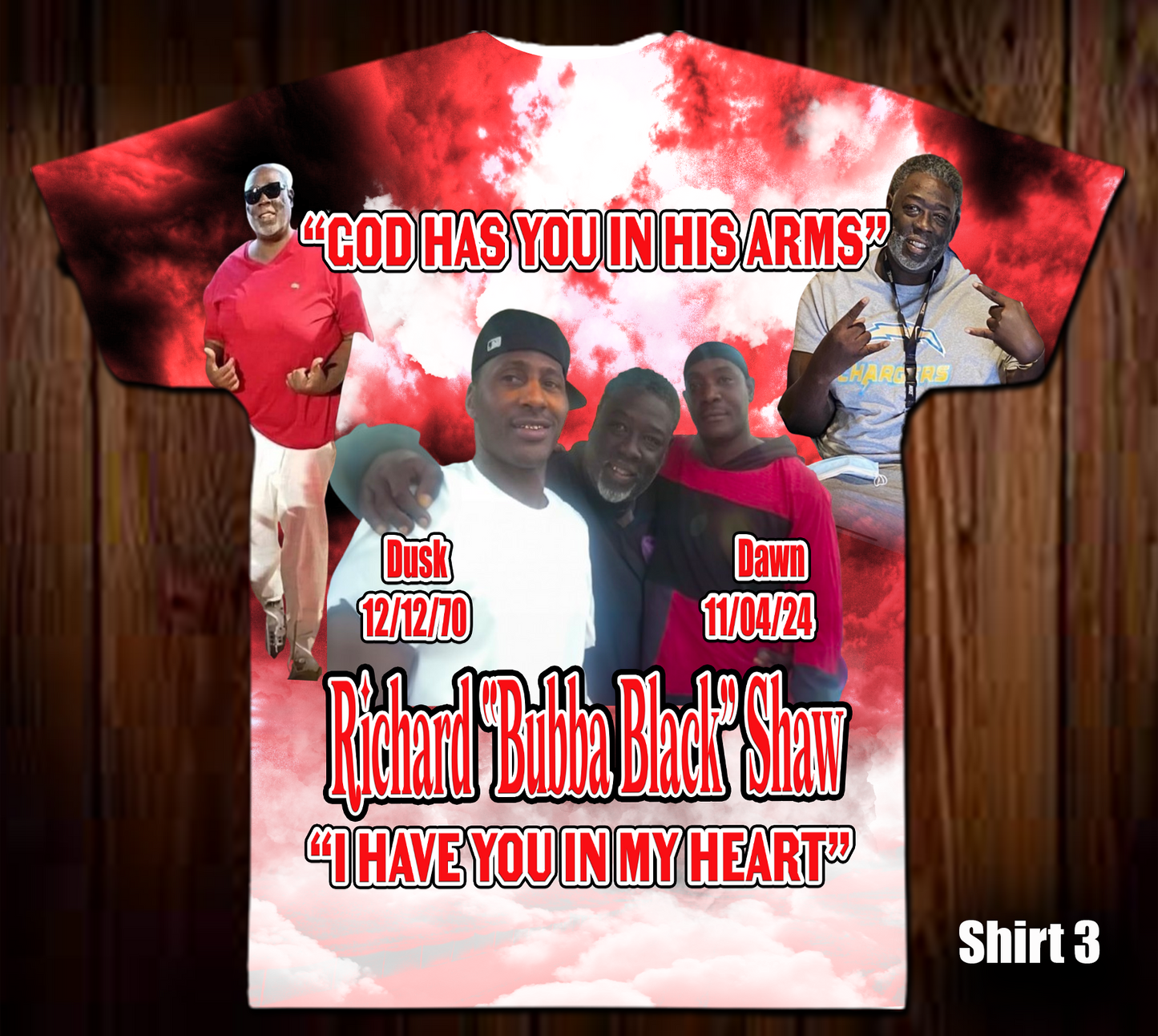 Richard “Bubba Black” Shaw Memorial Shirt