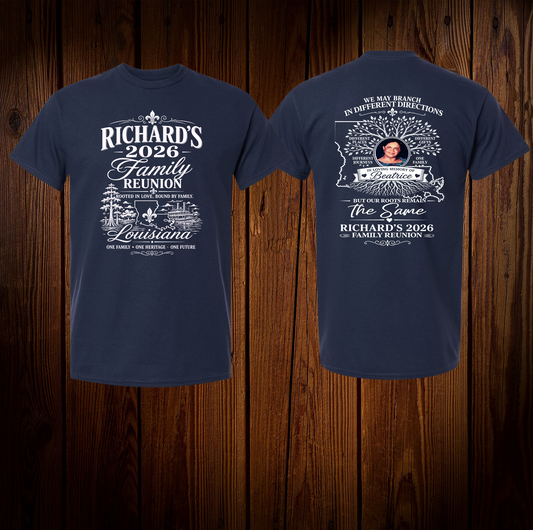 Richard's 2026 Family Reunion Shirt