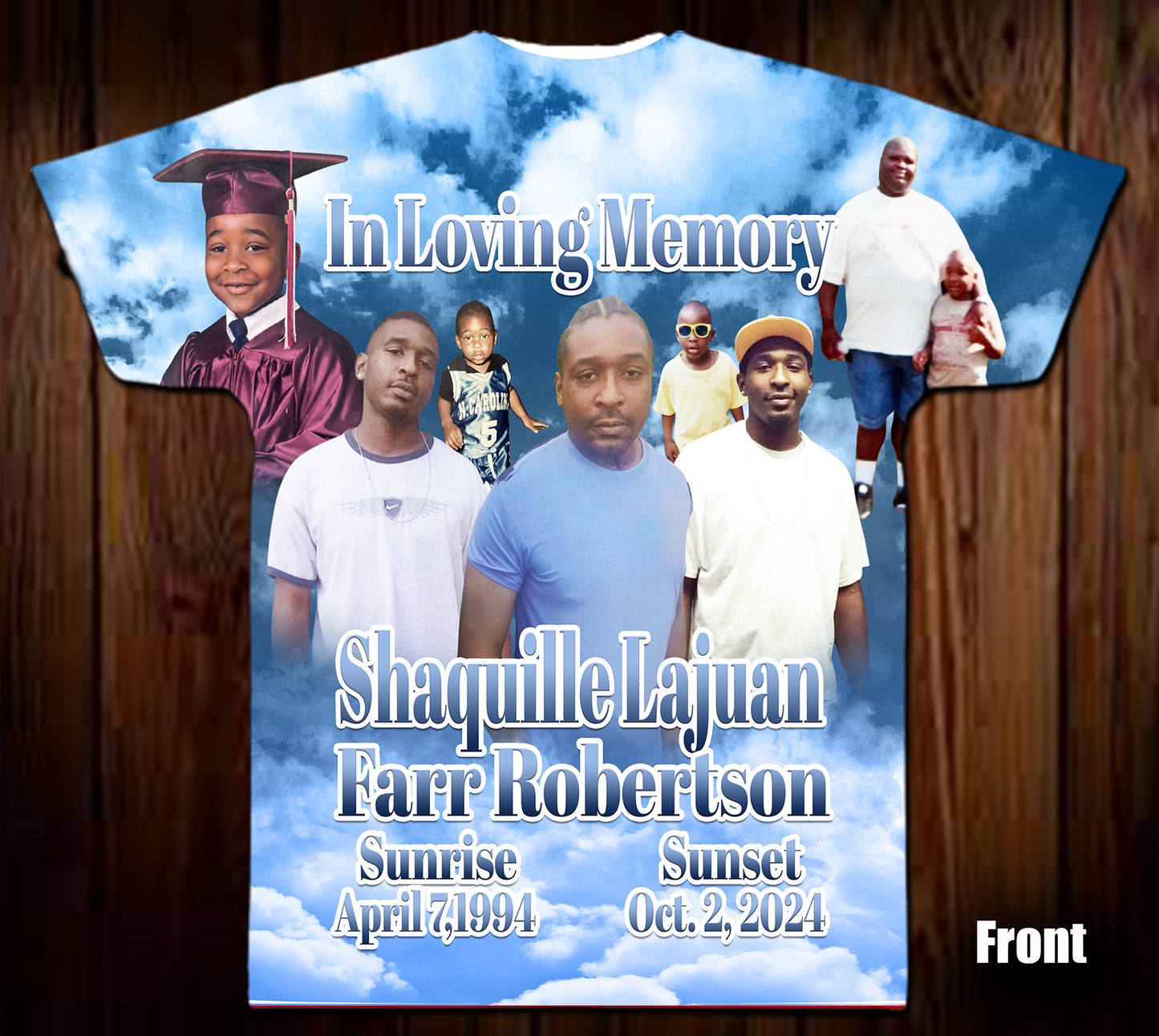 Shaquille Robertson Memorial Shirt