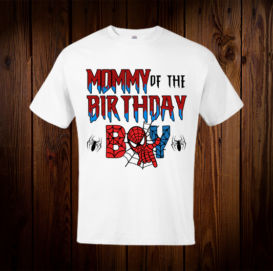 Spiderman Birthday Shirt