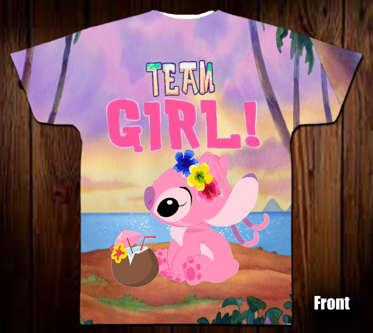 Team Girl Gender Reveal Shirt