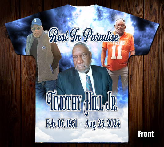 Timothy Hill Jr. Memorial Shirt