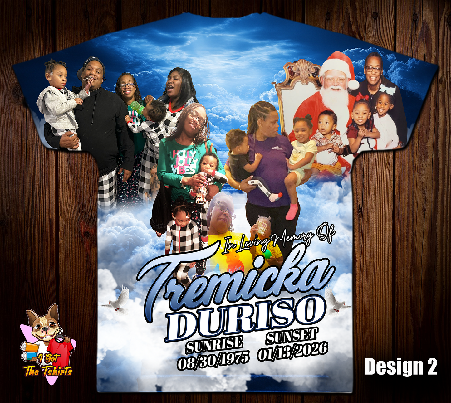 Tremicka Duriso Memorial 3D/Allover Shirt (Family)
