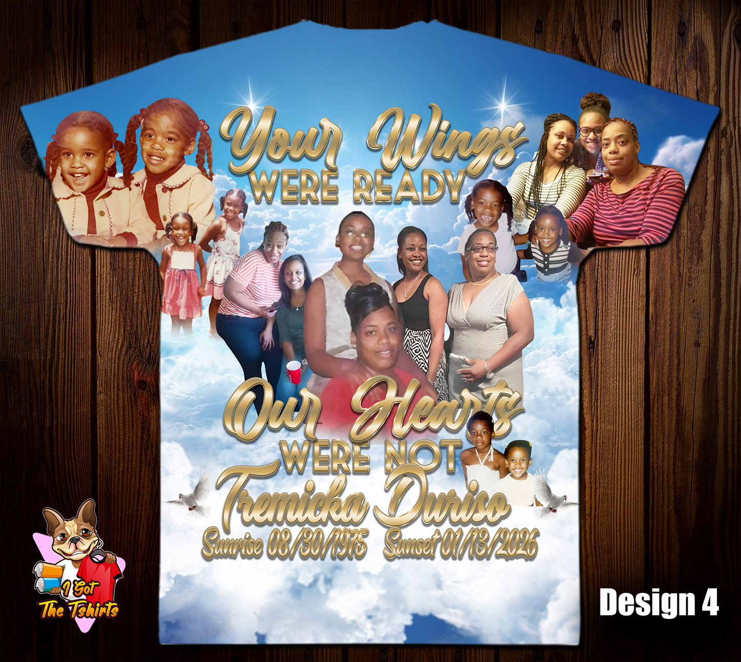 Tremicka Duriso Memorial 3D/Allover Shirt (Family)