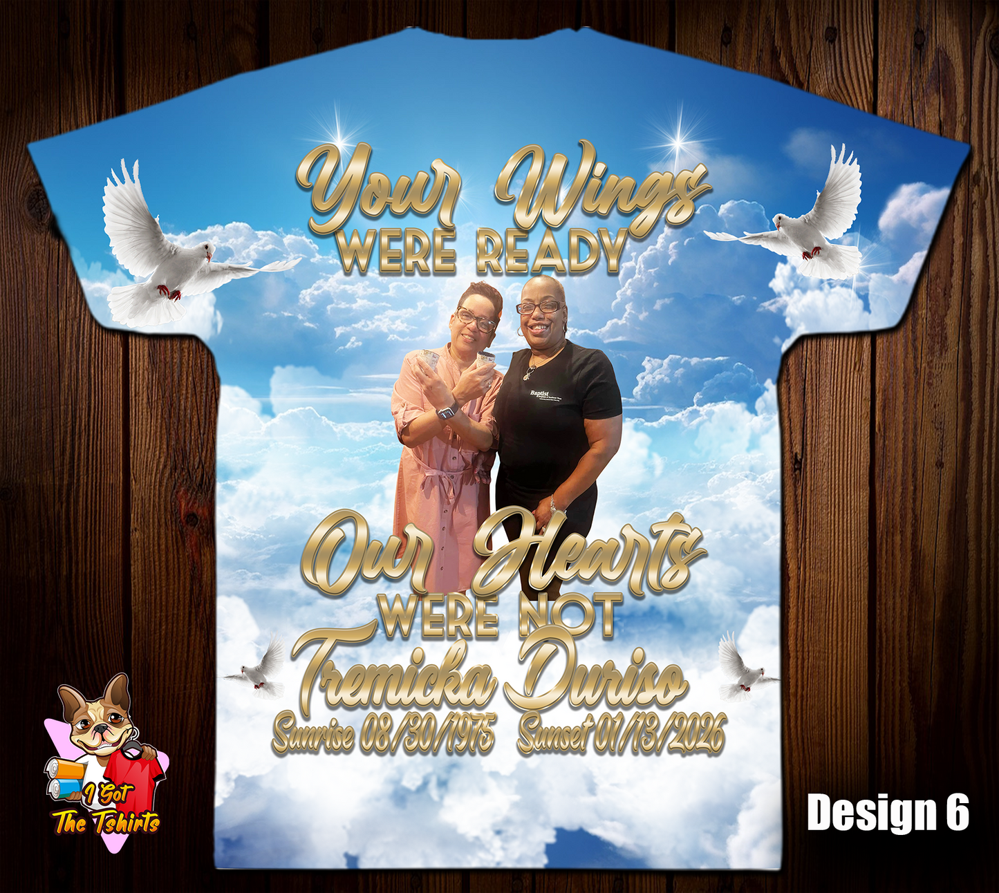 Tremicka Duriso Memorial 3D/Allover Shirt (Family)