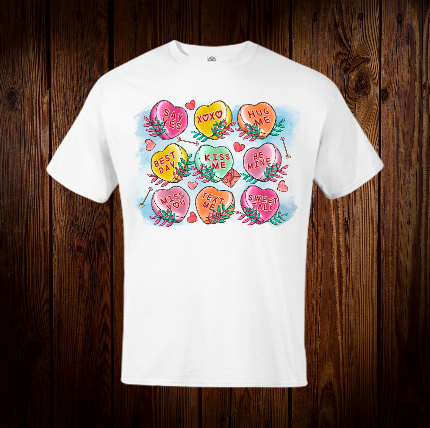 Valentine's Day Candy Hearts Shirt