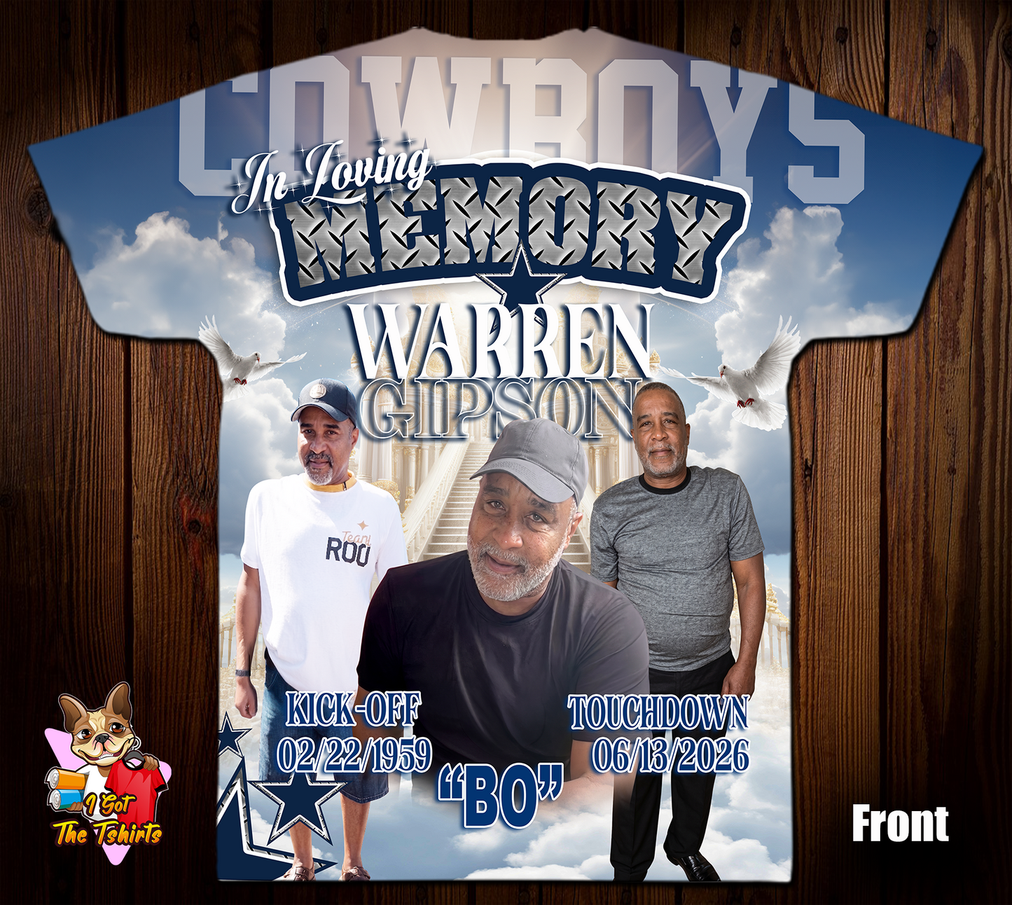 Warren Gipson Memorial 3D/Allover Shirt