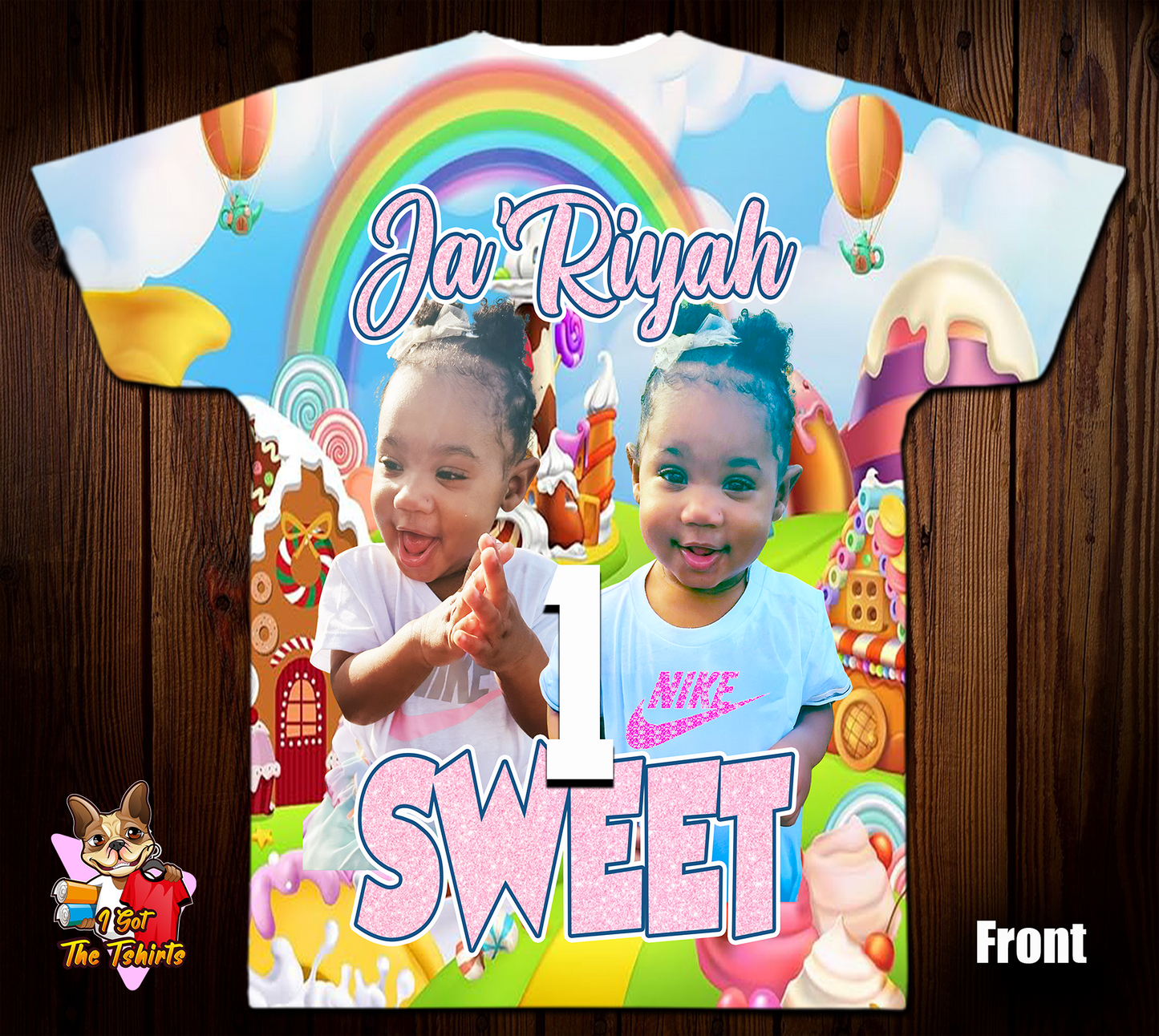 Ja'Riyah Sweet 1  Birthday Shirt