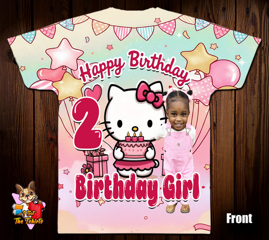 Zeighlye Williams 2nd Hello Kitty Birthday Shirt