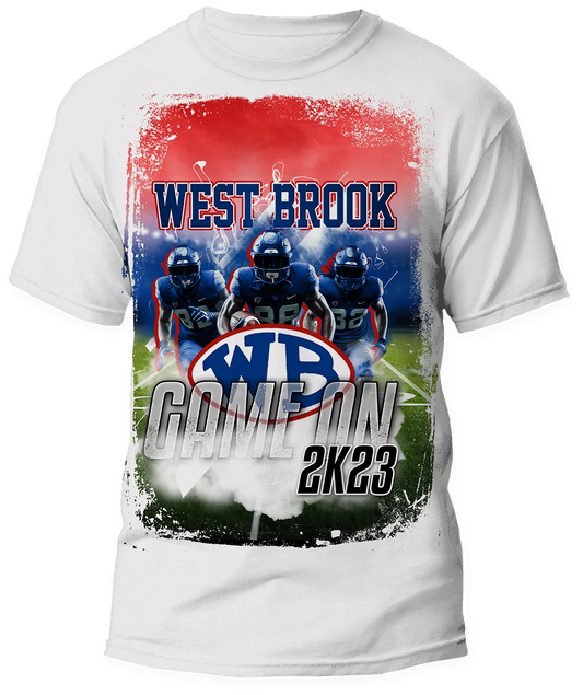 West Brook Center Print Shirt